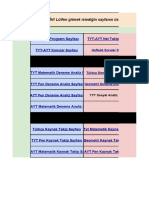 Fatih Çalışma Programı