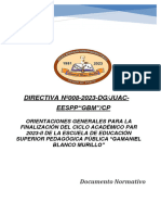 Directiva Finalización 2023-II