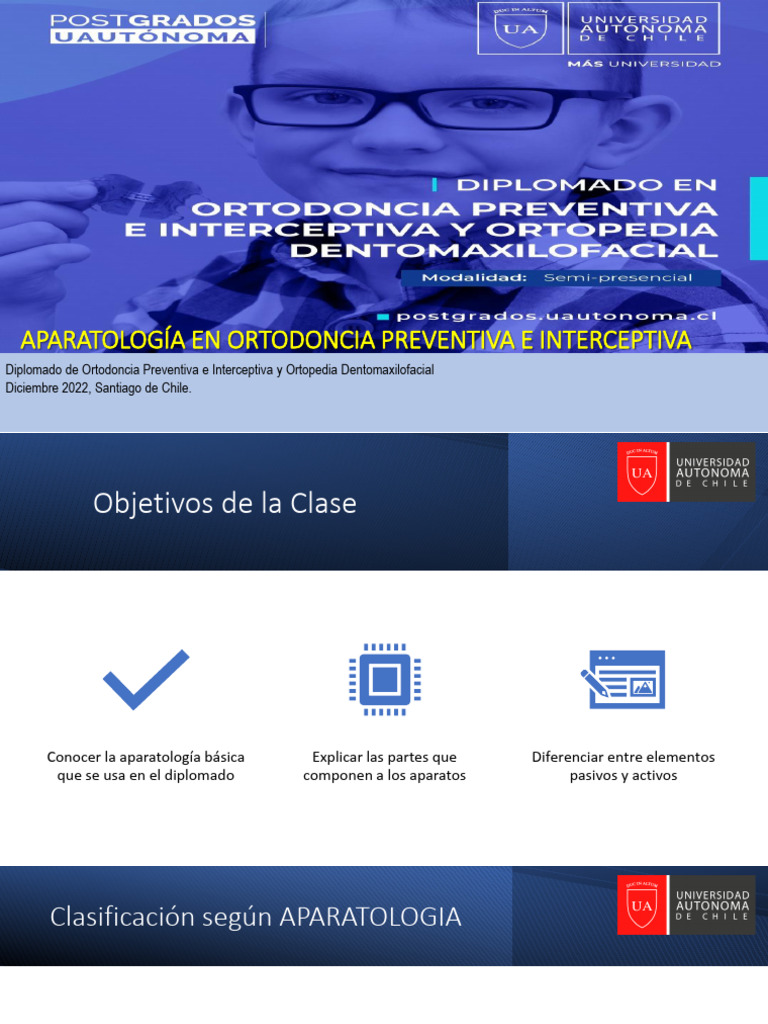 Aparatología en Ortodoncia Preventiva | PDF | Ortodoncia | Ramas de ...
