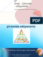 Prezentacja Na Temat Zdrowe Odżywianie