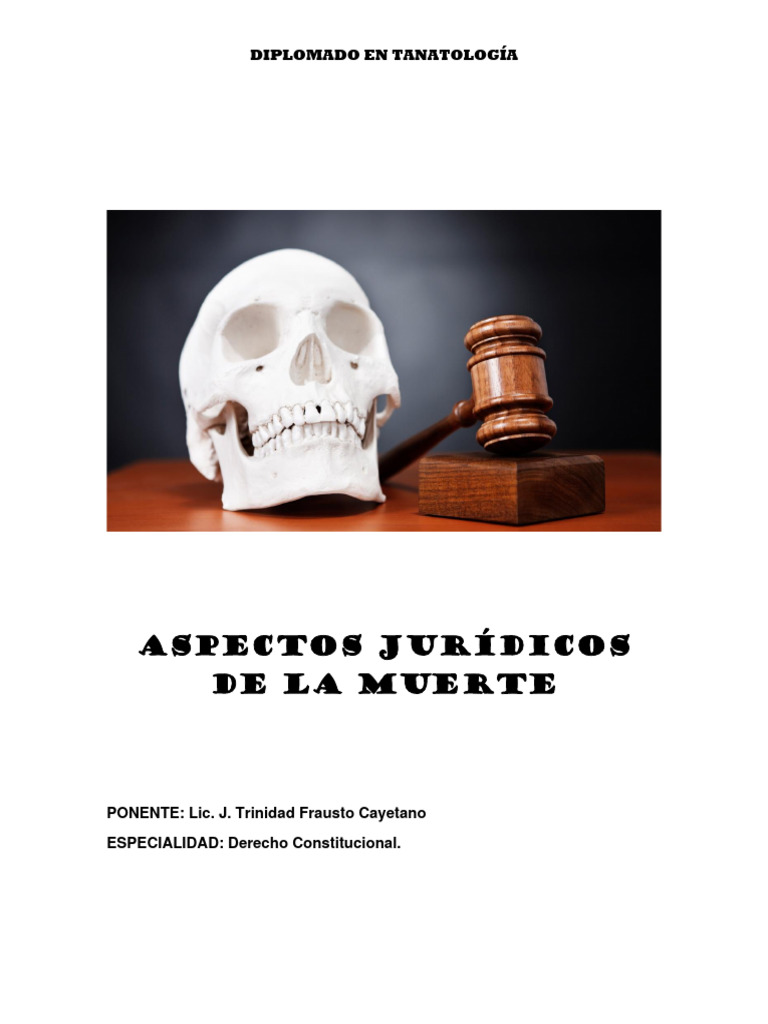 Efectos Jurídicos de la Muerte en Venezuela | PDF