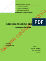 Radiodiagnosticul Aparatului Osteoarticular RRD