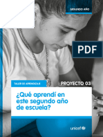 UNICEF PLANEA Aprender A Aprender Segundo Año Taller 3 Al Final