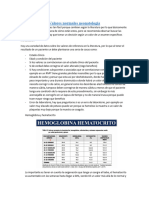 Valores Normales Neonatología