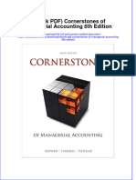 Full Download Ebook PDF Cornerstones of Managerial Accounting 6th Edition PDF