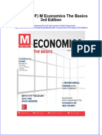 Full Download Ebook PDF M Economics The Basics 3rd Edition PDF