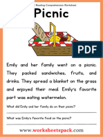 Grade 2 Reading Comprehension Worksheets