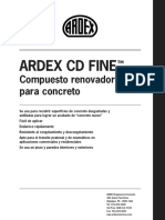 Ardex CD Fine Datos Técnicos