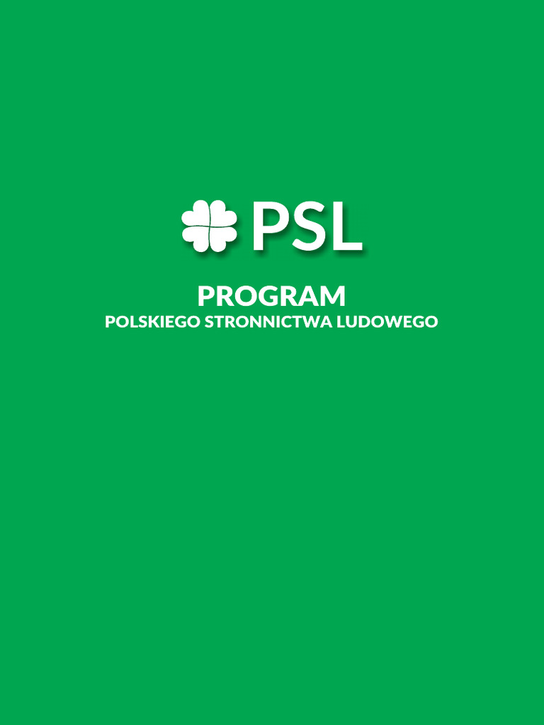 Program PSL 1 | PDF