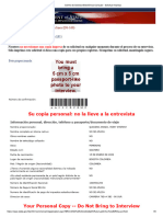 Centro de Solicitud Electrónica Consular - Solicitud Impresa