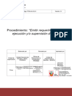 Emitir Requermiento Ejec y Sup