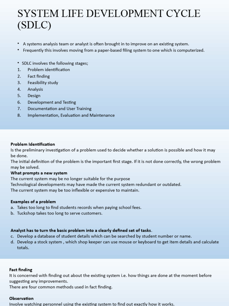 FEASIBILITY STUDY IN SOFTWARE DEVELOPMENT LIFE CYCLE visual data 4