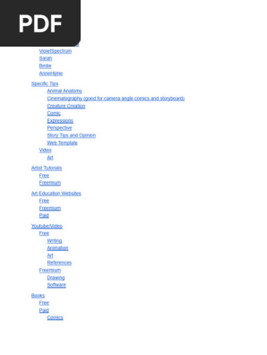 Index of Resources