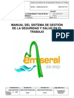 MANUAL DEL SISTEMA DE GESTION DE LA SEGURIDAD Y SALUD EN EL TRABAJO EMSERALdocx