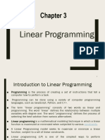 Chapter 3 Linear Programing