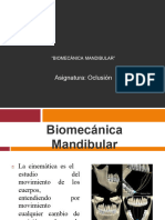 Biomecánica Mandibular y RC