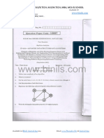 CP 4151 Advanced Data Structures and Algorithms I Old Question Paper