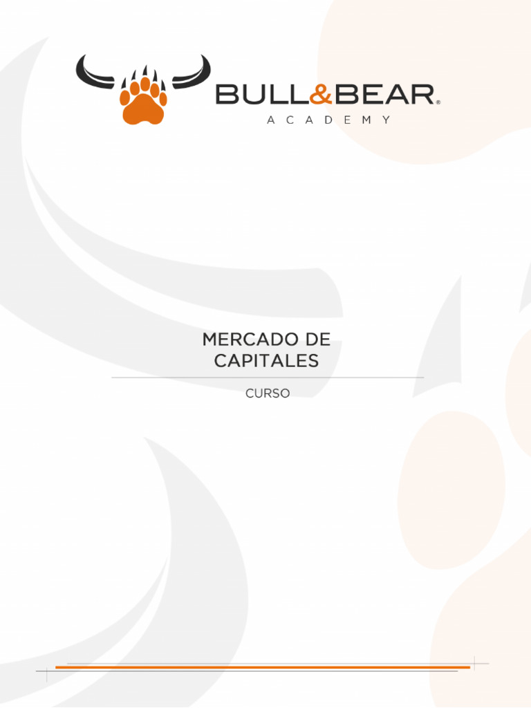6 Curso Mercado de Capitales | PDF | Compartir (Finanzas) | Bolsa