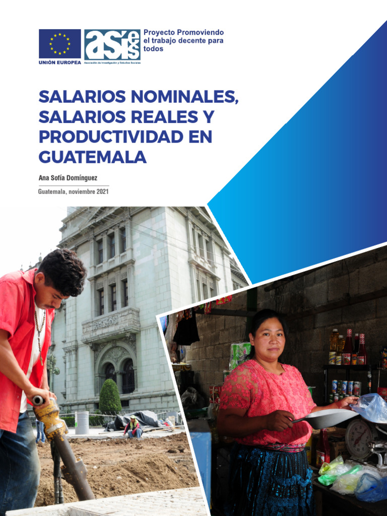 Productividad y salarios en Guatemala | PDF | Salario mínimo | Salario