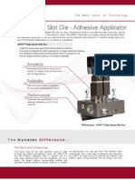 APEX Slot Die Adhesive Applicator