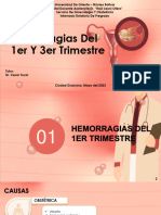 Hemorragias Del Primer y Tercer Trimestre