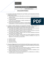 Examen Analista Administrativo Ii