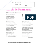 Sinais de Pontuação