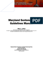 Maryland Sentencing Manual