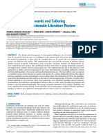 Information Dashboards and Tailoring Capabilities - A Systematic Literature Review