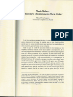 María Moliner: Su Diccionario y Los Diccionarios María Moliner - Manuel Alvar Ezquerra (Universidad Complutense de Madrid)