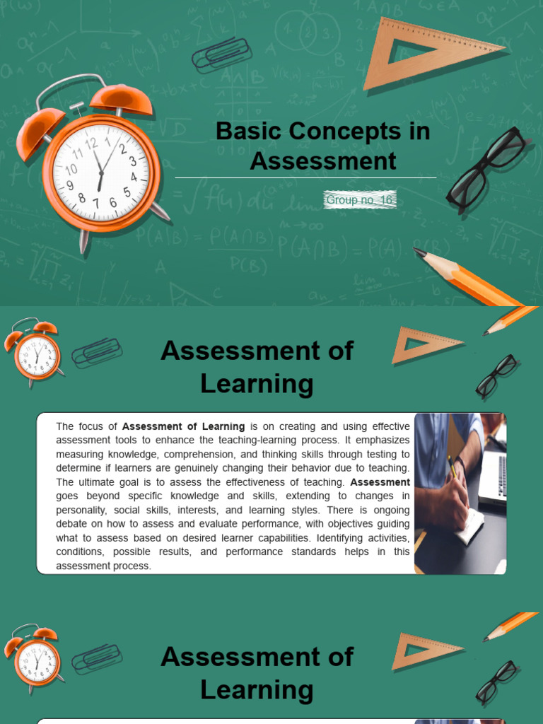 Basic Concepts in Assessment WPS Office | PDF | Educational Assessment ...