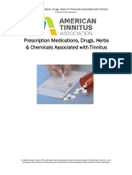 Drugs Associated With Tinnitus 2013