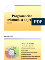 U8. - Programacion Orientada A Objetos II