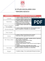 3° Basico Utiles