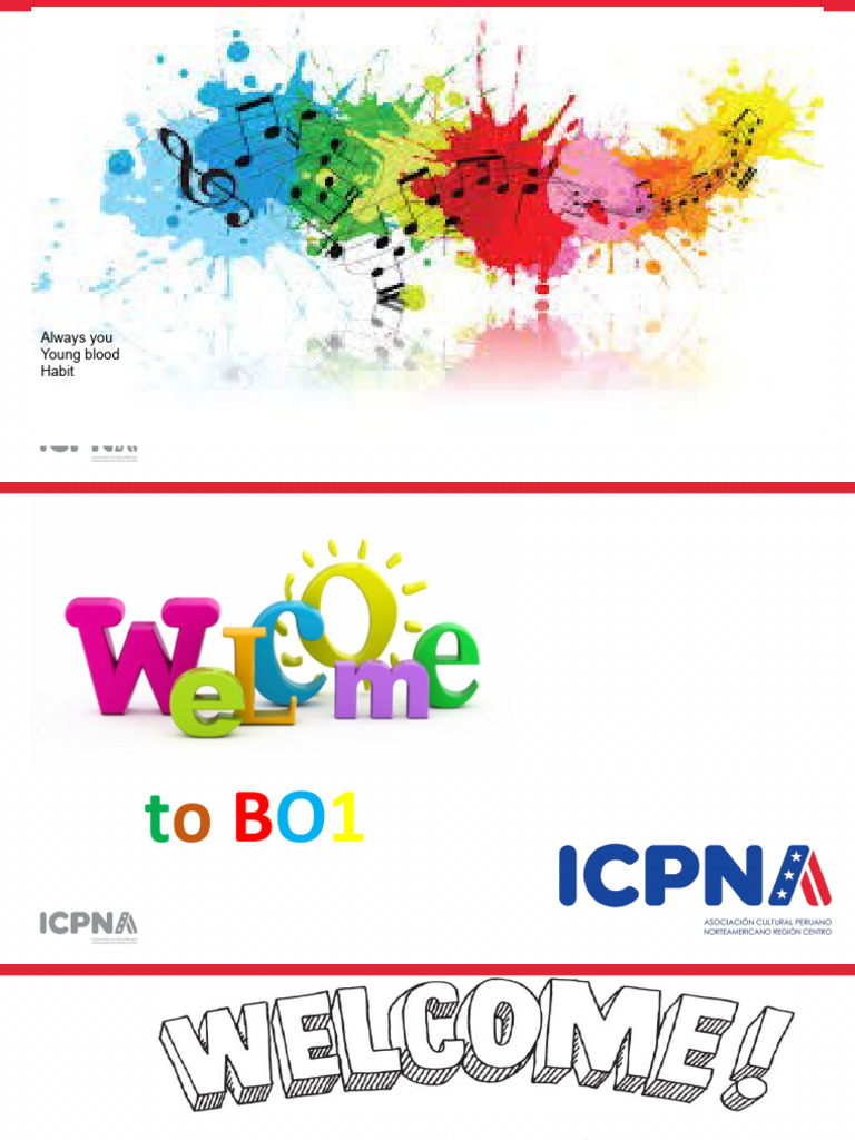 Información Clases Básico 1 ICPNA | PDF | Crecimiento personal y ...