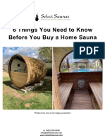 6 Things You Need To Know Before You Buy A Home Sauna