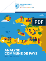 Haiti-Analyse Commune de Pays Juillet 2022