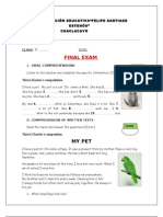 My Pets Description Final Exam 3 Bim (1)