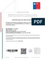 Certificado Anotaciones