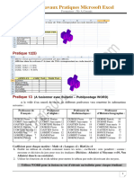 Excel - Exercices P4