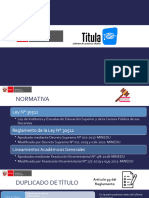 Artículo 93 - Duplicados, Rectificación y Anulación