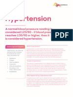 Hypertension Fact Sheet - FA