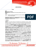 Carta Notarial Al Sr. Alipio Leon Abarca