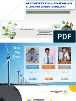 Renewable Energy & Attributes of Protection Schemes: Under Supervision Of:-Er. Samrendra Pratap Singh