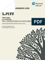 IAl Law - Topic Guide For Paper 1 - Law and Morality