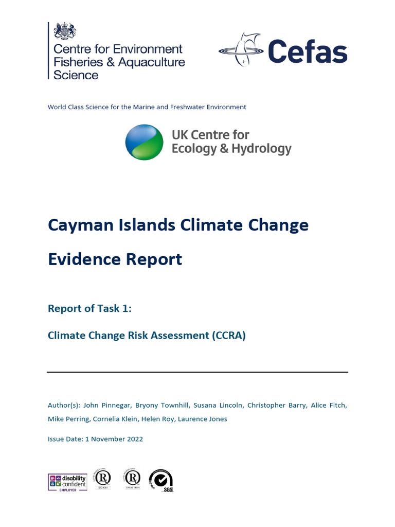 Cayman Islands Climate Change Report | PDF | Kyoto Protocol | United ...