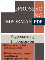 Pagproseso NG Impormasyon