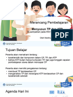Paparan Modul Merancang Pembelajaran Bagian 1 Menyusun TP Dan ATP (Dasmen Dan SMK) by Martinus Tel