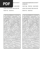 Mandalas de Sumas y Restas Algebraicas | PDF