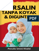 Ebook Bersalin First Time Tanpa Koyak Atau Digunting. Bersalin Mudah Tak Perlu Dijahit.